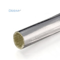 DEEM Electrical Insulation heat reflect Aluminum Coated fiberglass sleeving